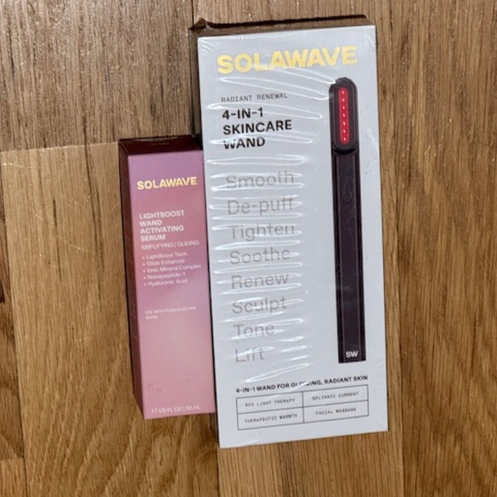 Solawave 4 in 1 Wand + Activating Serum